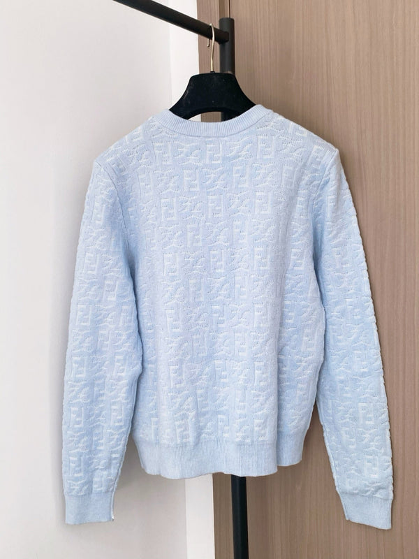 Fendi 25SS Monogram Long Sleeves Sweater