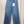 CC 25 Cross-stitched double C high-waisted straight-leg jeans