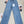 CC 25 Cross-stitched double C high-waisted straight-leg jeans