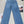 CC 25 Cross-stitched double C high-waisted straight-leg jeans