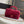 Mini CF 25 Flap Bag Red Shearling