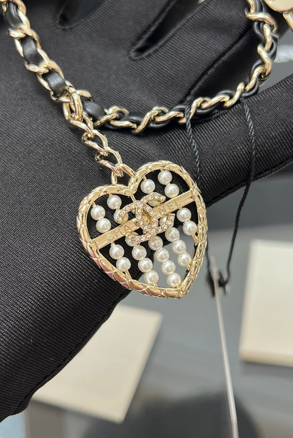 CC 25A Super Mini Bag 12.5cm Black Lambskin