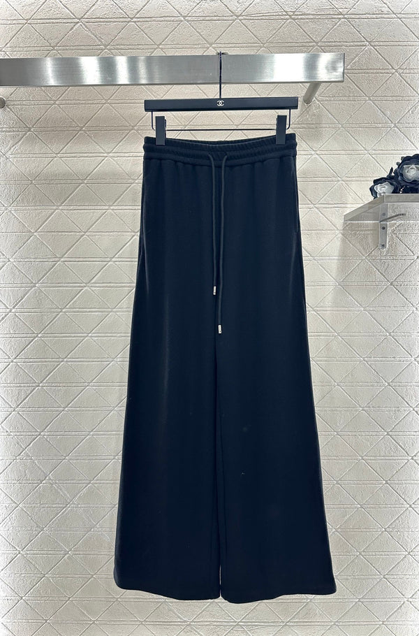 CC 25 Jacket and Pants Set Black Viscose and Polyester