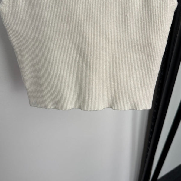 CC Patch Deep V-neck Knitted Camisole