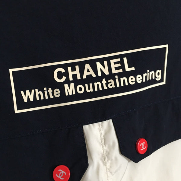 CC Logo Letter Offset Color Multi-pocket Long-sleeved Windbreaker Jacket