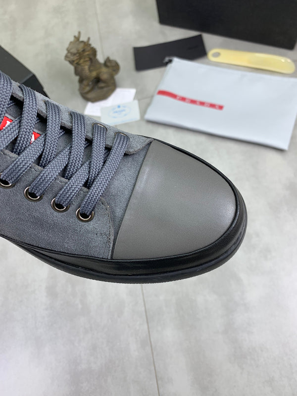 Pra high-top blue mix black gray calfskin 820247