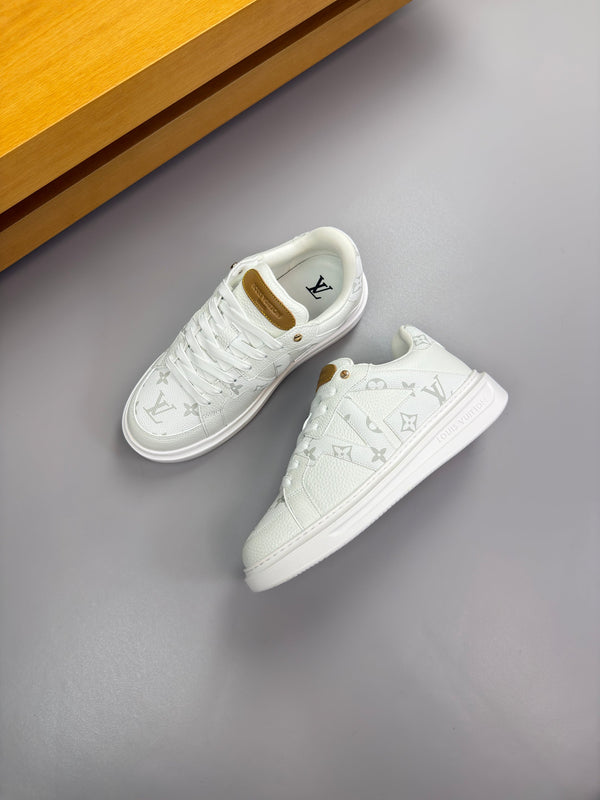 LV high-quality casual white sneakers 194599
