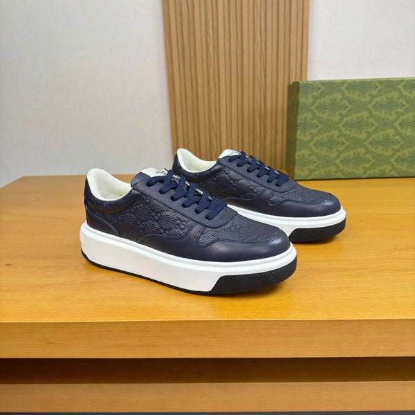 GG SNEAKER BLUE NAPPA LEATHER 194570