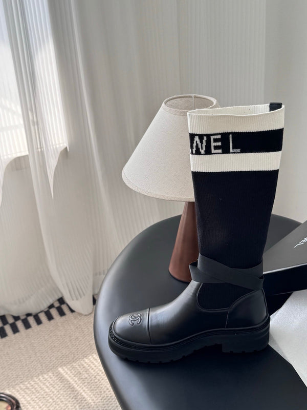 CC 25K High Sock Boots Black Flyknit 507999