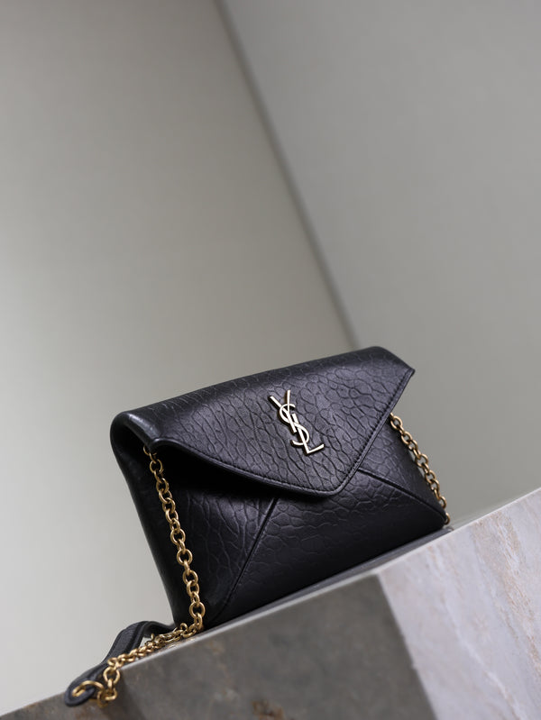 Cassandre Mini Bag 19cm Black Lambskin GHW