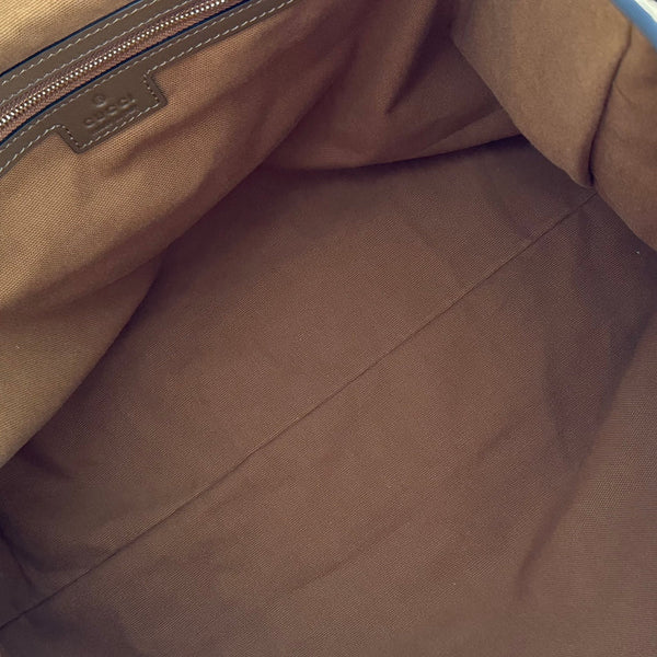 GG 25FW Beatrix Handbag 40cm Brown Suede GHW