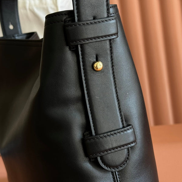 GG 25FW Beatrix Handbag 35cm Black Calfskin GHW