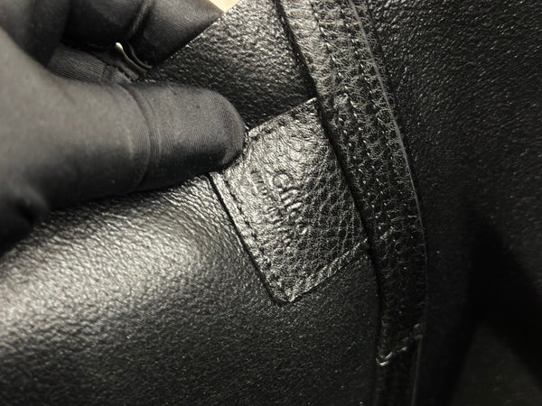 Chloe Spin Tote Bag Medium 27cm Black Calfskin 272274