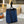 Chloe Spin Tote Bag Medium 27cm Blue Denim Calfskin 272224