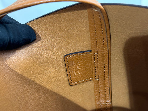 Chloe Spin Tote Bag Large 35cm Brown Calfskin 272217