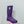 Bottes de pluie vintage Chanel 26 en peau de mouton violette 476070