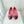 ballerines rose panaché bordeaux agneau 566821