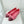 ballerines rose panaché bordeaux agneau 566821