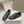 Jimmy Choo Eliot flat Slippers Metallic Eyelets Black Calfskin 568492