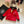 Canada Goose Children Jacket Wolf Fur Red Polyester Cotton