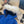 Canada Goose Veste Enfant Fourrure de Loup Bleu Polyester Coton