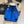 Canada Goose Veste Enfant Fourrure de Loup Bleu Polyester Coton