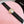 CC Stamp Buckle Women Belt 30mm Elastic Black Cowhide 196840
