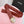 Ceinture Femme CC Stamp Boucle 30mm Élastique Rouge Cuir de Vachette 196838