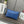 Sac à main Loewe Puzzle Fold 22 cm en cuir de veau brillant bleu 274150