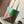 Sac fourre-tout pliable moyen LOE 31 en cuir de vachette brillant vert chasseur ambre 274319