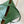 Sac fourre-tout pliable moyen LOE 31 en cuir de vachette brillant vert chasseur ambre 274319