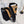 Loewe Medium Flex bag in Black mix Brown Suede/Canvas 274484