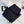 Loewe Medium Flex bag in Black mix Brown Suede/Canvas 274484