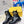 Bottes Fendi Martin en cuir de vachette noir avec boucle en métal 576792