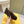 Fendi Fur Slip-On Dark Brown Rabbit Fur 568919