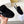 The Row 2025 Autumn/Winter New Slip-on Wool Loafers Black 576845