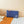 LV Key Pouch S Blue PVC Fabric with Leather 275143