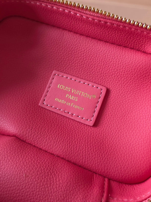 LV Nice Nano Cosmetic 10.2 Bag Pink Epi Leather 275220