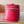 LV Nice Nano Cosmetic 20 Bag Rose Red Epi Leather 275223
