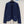 Chanel 26c Rhinestone Buckle Belt Cardigan Blue Wool 333721