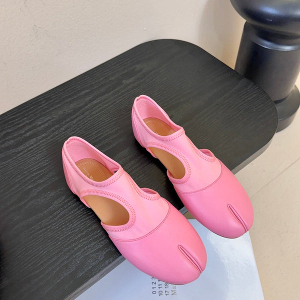 Maison Margiela 26 Nouvelles Peaux de Mouton Roses Tabi 580455