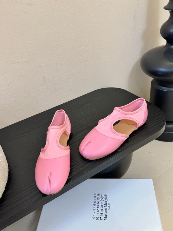 Maison Margiela 26 Nouvelles Peaux de Mouton Roses Tabi 580455