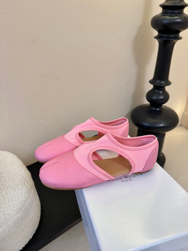 Maison Margiela 26 Nouvelles Peaux de Mouton Roses Tabi 580455