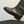 Maison Margiela 25ss Bottes d'équitation hautes à bout carré en cuir noir brillant 580415