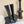 Maison Margiela Pointed Toe Riding High Boots Black in Cowhide 580445