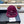 Moncler Cute Bunny Fur Heart Pearl Fisherman's Hat in Burgundy 980324