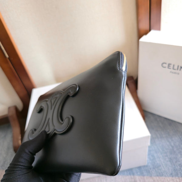 Celine Hot-Selling Black Clutch Bag in Cowhide 276332