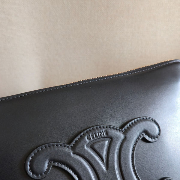Celine Hot-Selling Black Clutch Bag in Cowhide 276332