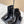 CHANEL Fall/Winter Chelsea Black Short Boots in Cowhide 591404