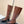 Bottes hautes Chanel marron foncé en cuir de vachette à bout carré et motif croco 591399